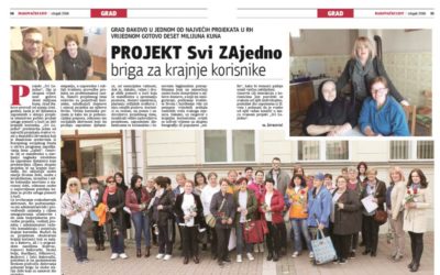 Projekt „Svi ZAjedno“ u Đakovačkom listu