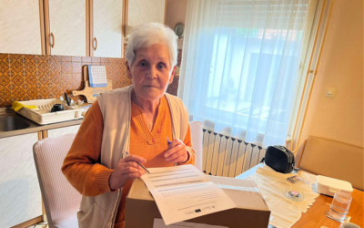 Podjela paketa pripadnicima ciljne skupine projekta „Svi ZAjedno 4“