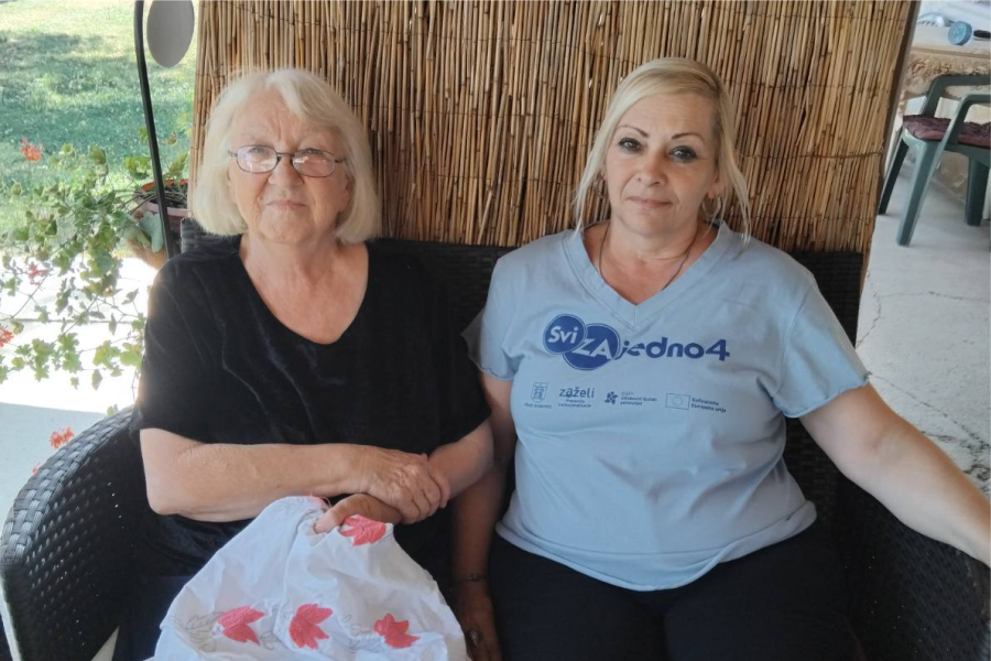 Zajedničko vrijeme djelatnica i pripadnika ciljne skupine u projektu „Svi ZAjedno 4“