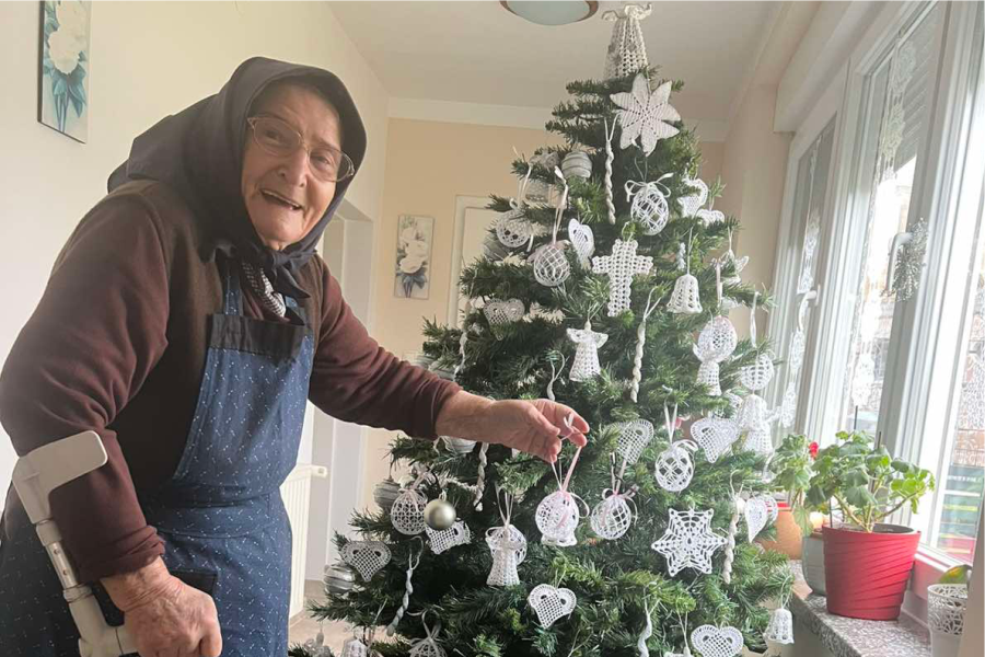 Božićna čarolija vrijednih ruku bake Marije Jović