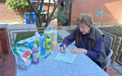 Podjela paketa pripadnicima ciljne skupine u ožujku