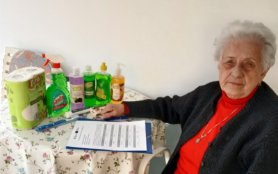 Podjela paketa za mjesec travanj u sklopu projekta Zaželi „Svi ZAjedno 4“